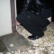 The drain pipe/rain gutter/thing