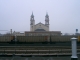 Church and Metra Tracks