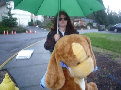Raining, remember? Raining, remember?