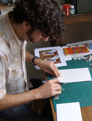 The inside of the card is printed on cardstock