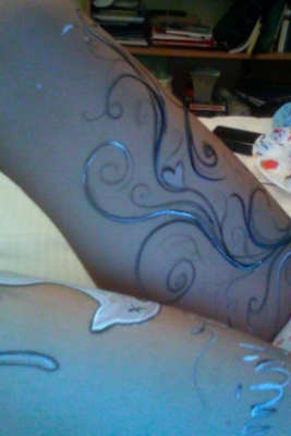 paint with obnoxious swirly things