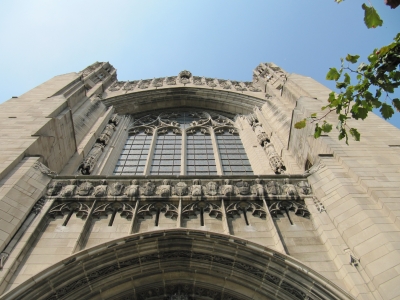 Rockefeller Chapel Frontage. Rockefeller Chapel Frontage.