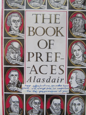 The Book of Prefaces by Alasdair Gray