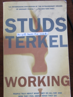 Working by Studs Terkel