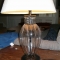 A standard table lamp.