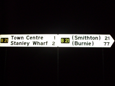 Stanley Road Sign