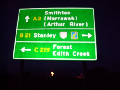 Turnoff Sign 3
