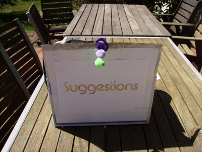 Suggestion Box Front