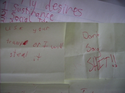 Suggestions for Niall 1