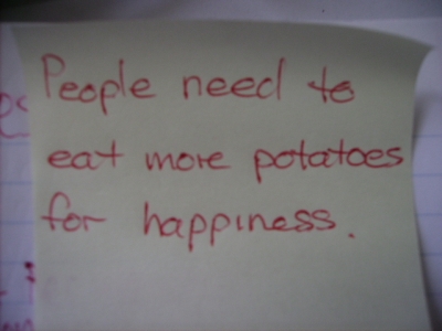 My favourite suggestion