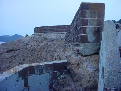 Built up cliff Built up cliff