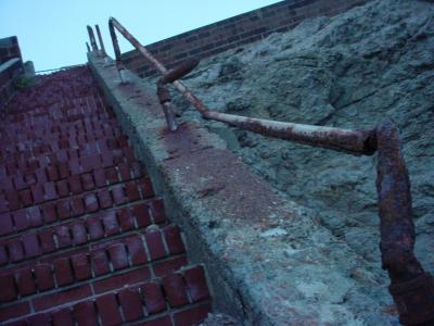 An exceptionally healthy railing