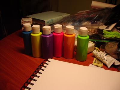 the paints