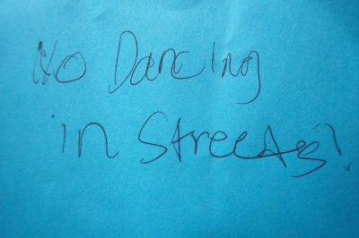 A suggestion which seems to kind of contradict the other sugestion