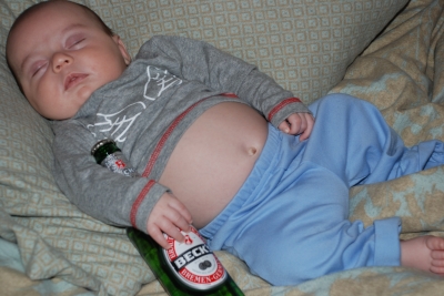 Sleeping like a baby...