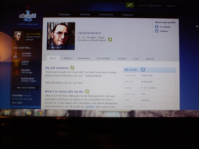 Profile Page