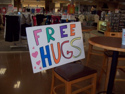 The sign at the Starbucks in Fred Meyers.