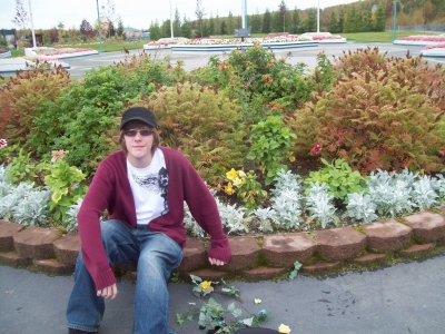 Pachi and our handiwork.