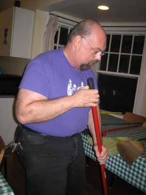 Careful sweeping