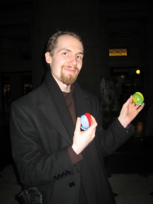 Spidere with castanets