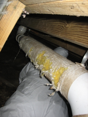 The dreaded crawl space