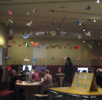 DIY origami area