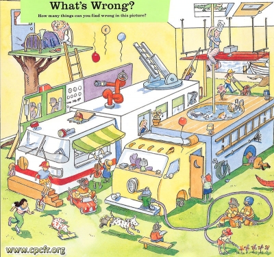 Highlights Magazine's classic 'What's Wrong?' feature