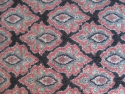And I saw this carpet at a nearby hotel