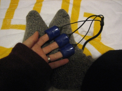 galvanic skin response and heart rate variability sensors