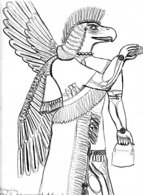 From the palace at Nimrud