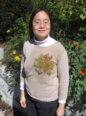 Visiting some outdoor flowers