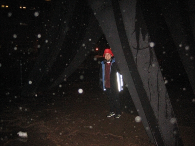 rain at the Great Sail