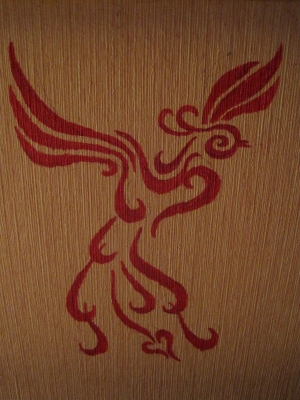 Textured wallpaper is tough on Sharpies Textured wallpaper is tough on Sharpies