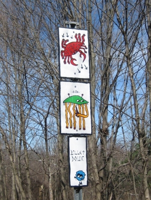 Sea creatures signs