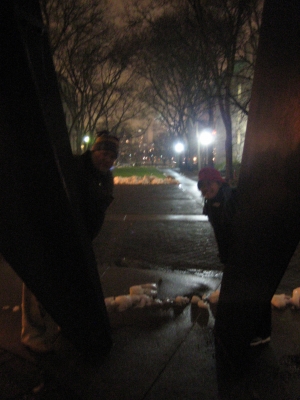 At the feet of the Great Sail