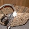 woven deer basket