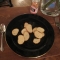 Bagel chips, garlic, 1/2 cup