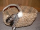 woven deer basket