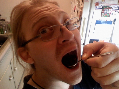 down the hatch!