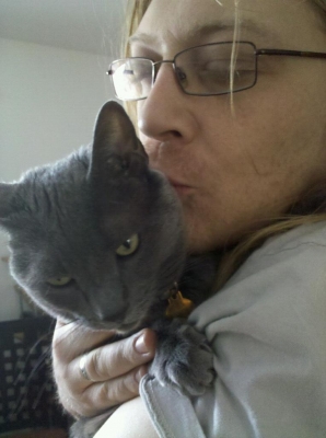 and a girl kitty