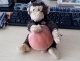 Monkey steals peach!