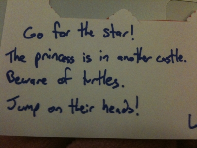 Closeup on fortunes.