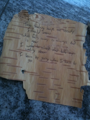 The third and final page