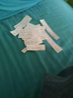 Slips of wisdom