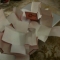 Folded, but not yet cube-ified.