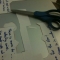 Cutting them out.