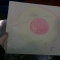 Canvas with dartboard