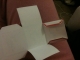The tabs are what I used to connect the sides.