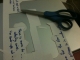Cutting them out.