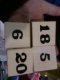 Inexplicable little number tiles.